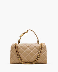 Marc Jacobs The Quilted Dual Convertible Shoulder Bag Camel