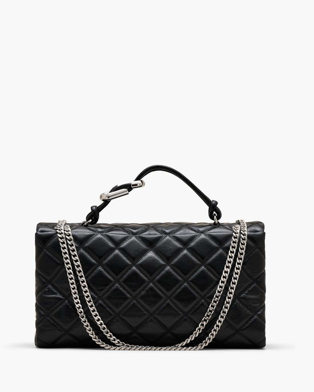 Marc Jacobs The Quilted XL Dual Convertible Shoulder Bag Black