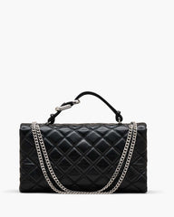 Marc Jacobs The Quilted XL Dual Convertible Shoulder Bag Black