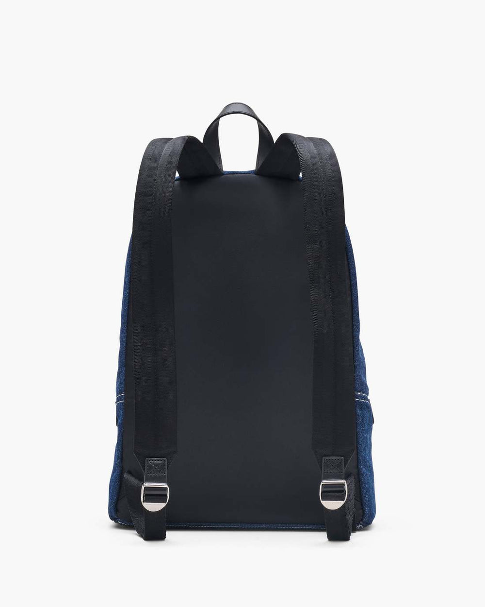 Marc Jacobs The Biker Colorblock Denim Large Backpack Indigo Multi