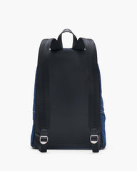 Marc Jacobs The Biker Colorblock Denim Large Backpack Indigo Multi