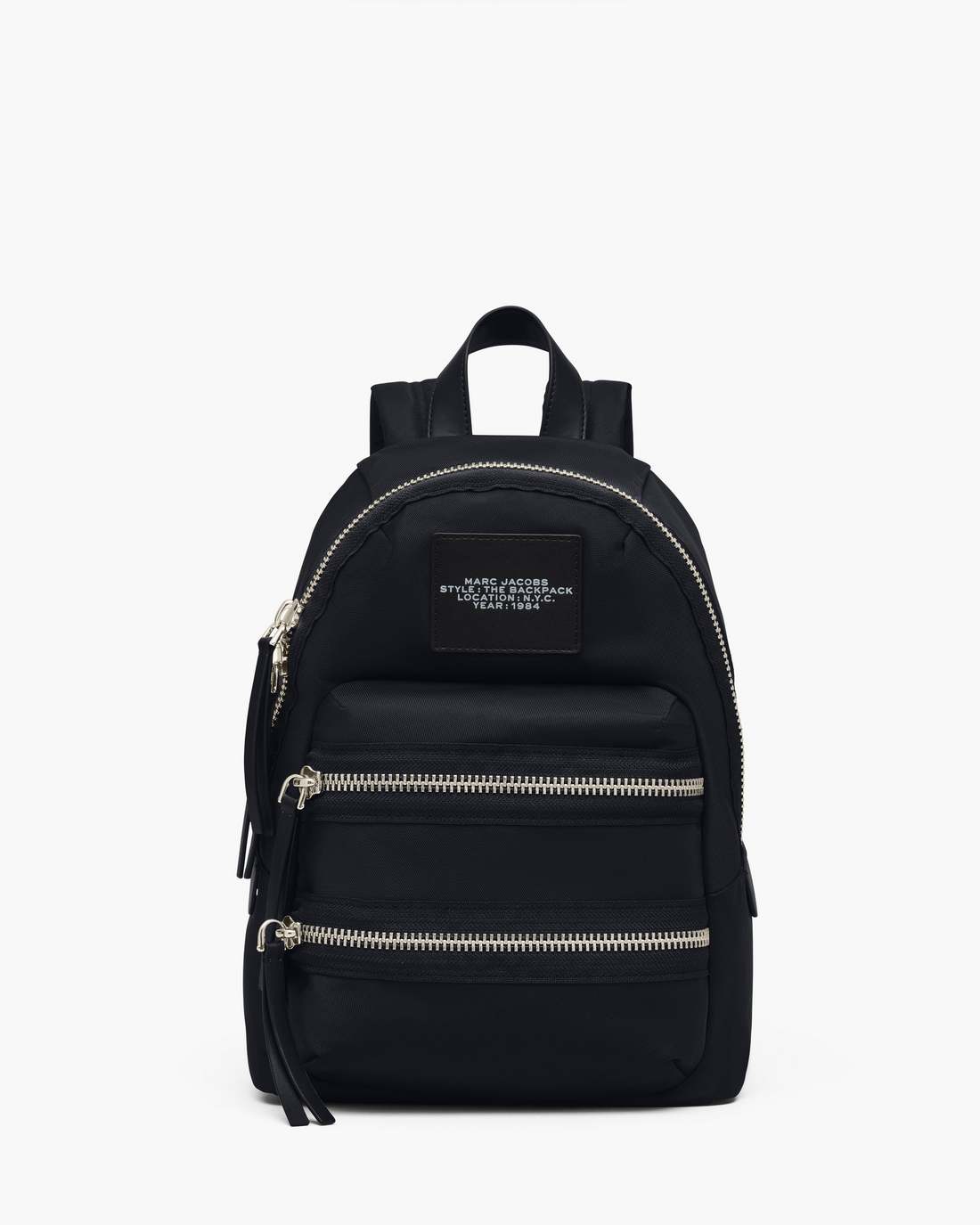 Marc Jacobs The Biker Nylon Medium Backpack Black