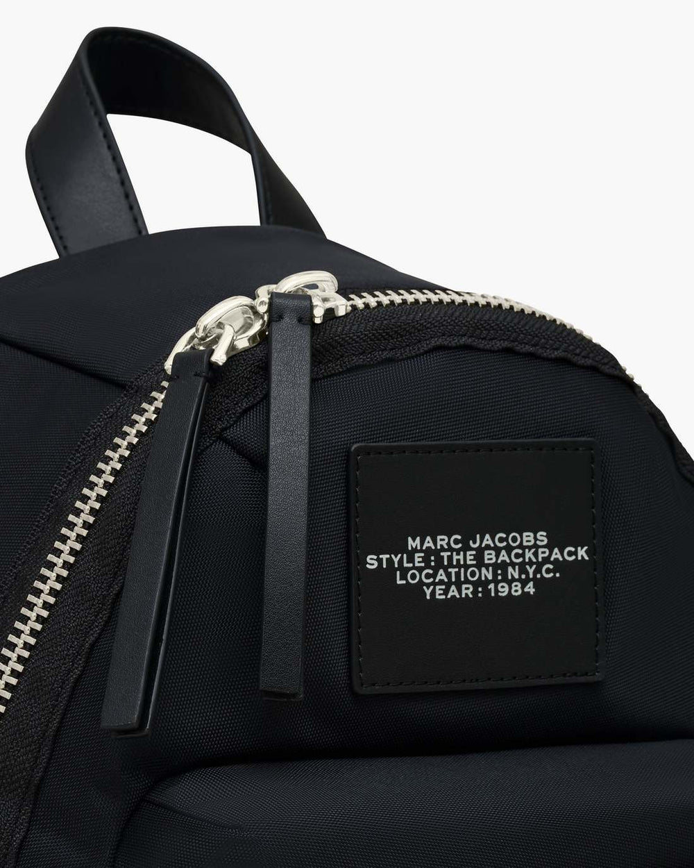 Marc Jacobs The Biker Nylon Medium Backpack Black