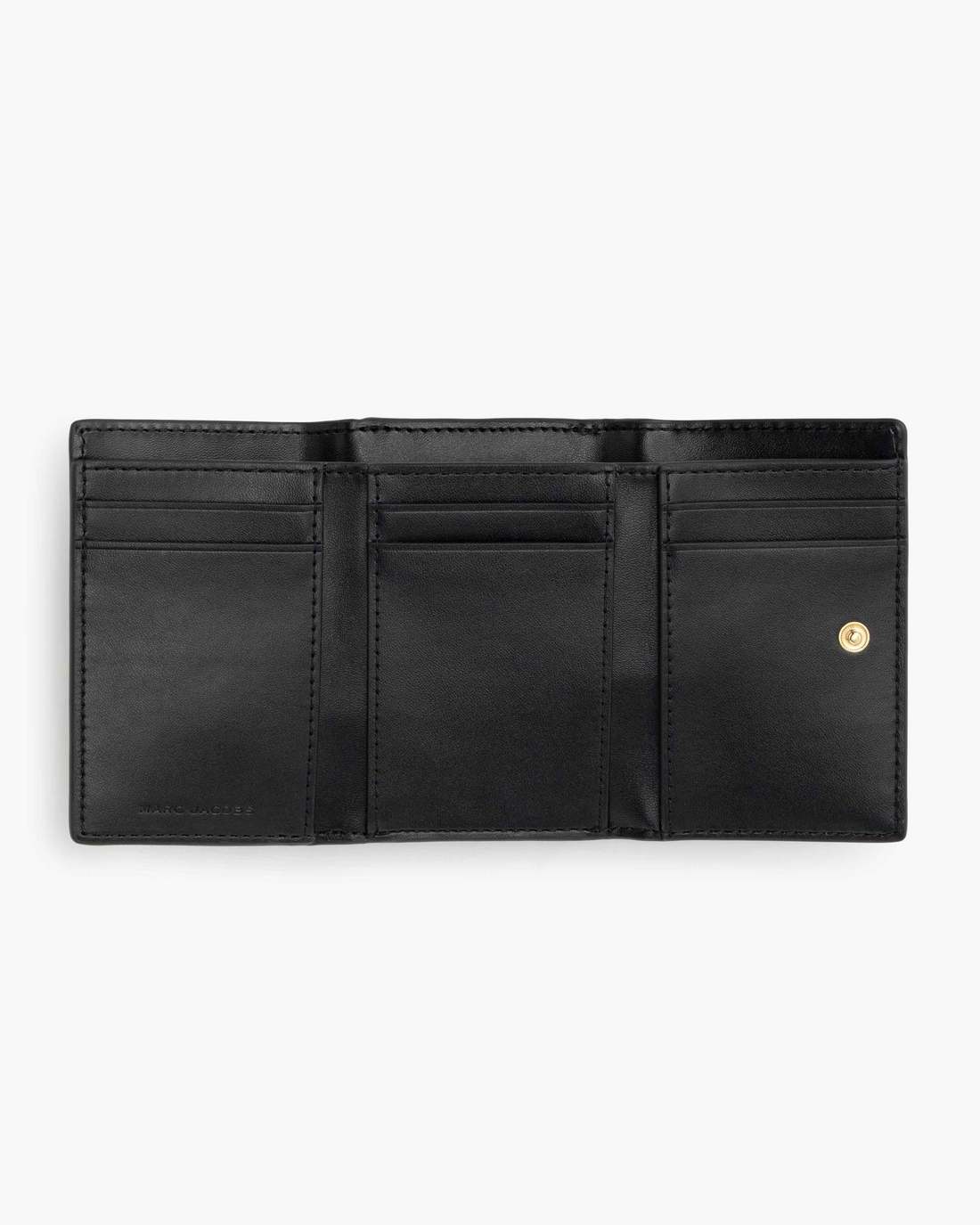 Marc Jacobs The Leather Trifold Wallet Black