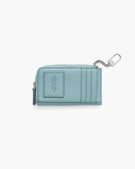 Marc Jacobs The Leather Top Zip Multi Wallet Sky Blue