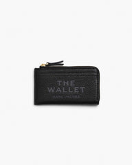 Marc Jacobs The Leather Top Zip Multi Wallet Black