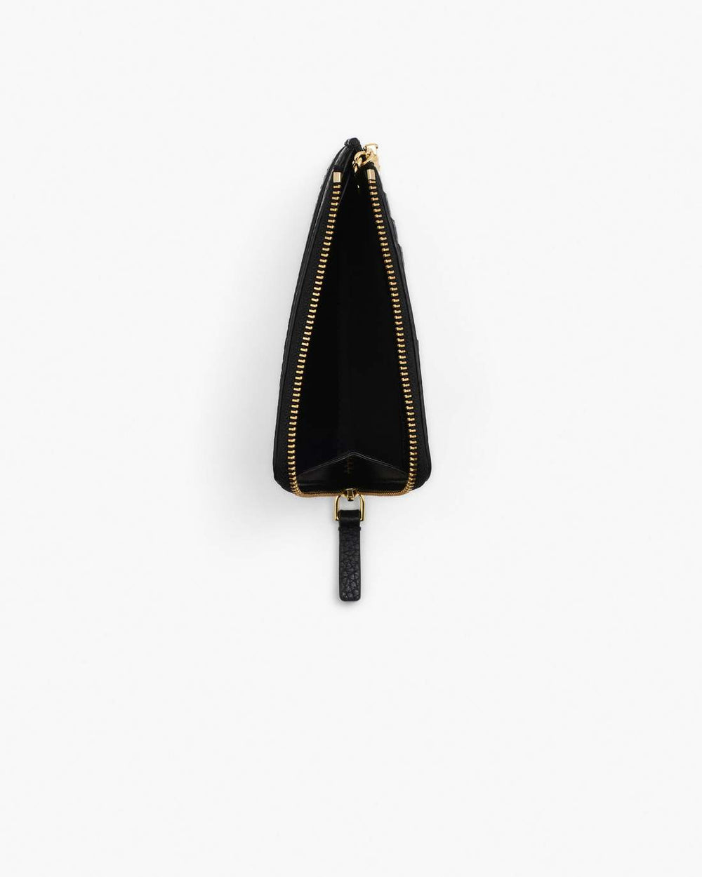 Marc Jacobs The Leather Top Zip Multi Wallet Black