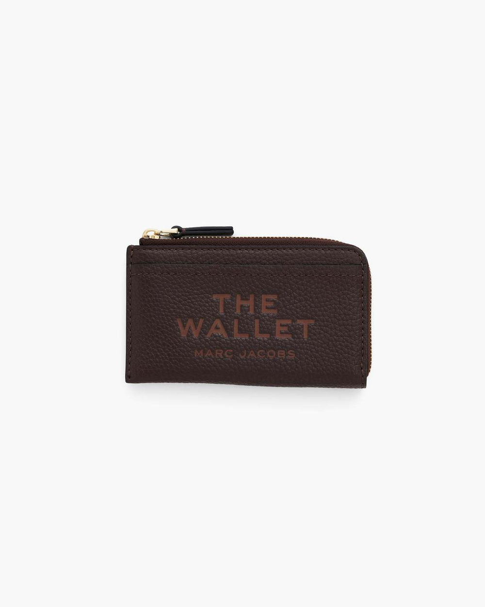 Marc Jacobs The Leather Top Zip Multi Wallet Ganache