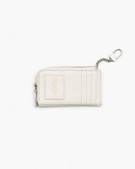 Marc Jacobs The Leather Top Zip Multi Wallet Cotton