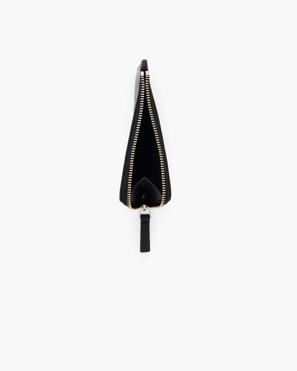 Marc Jacobs The Top Zip Charm Wallet Black