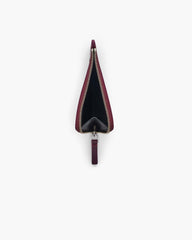 Marc Jacobs The Top Zip Charm Wallet Dark Plum
