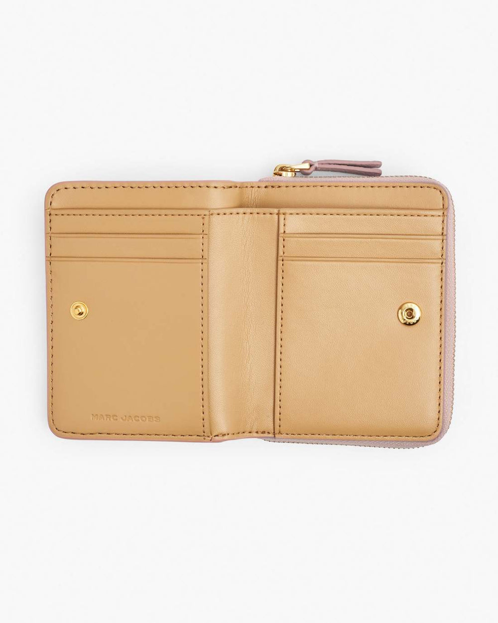 Marc Jacobs The Leather Mini Compact Wallet Rose