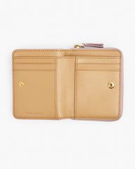 Marc Jacobs The Leather Mini Compact Wallet Rose