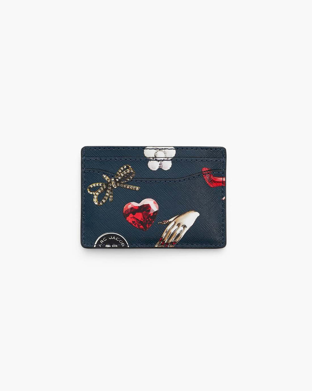 Marc Jacobs The Trinket Utility Snapshot Card Case Navy Multi