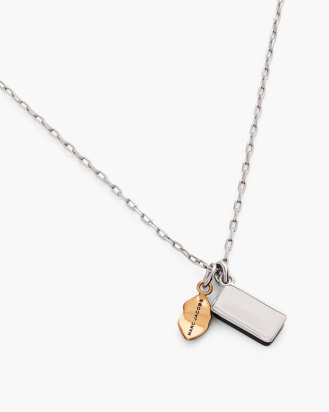 Marc Jacobs The Trinket Pendant Necklace Silver/Multi