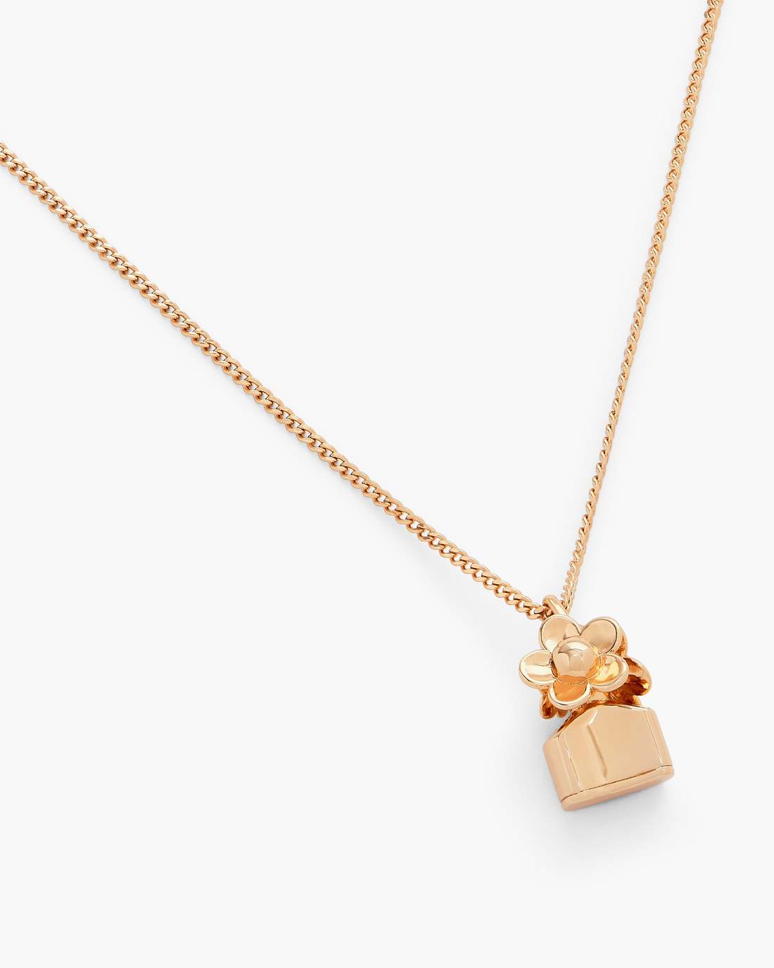 Marc Jacobs The Mini Icon Daisy Necklace Gold