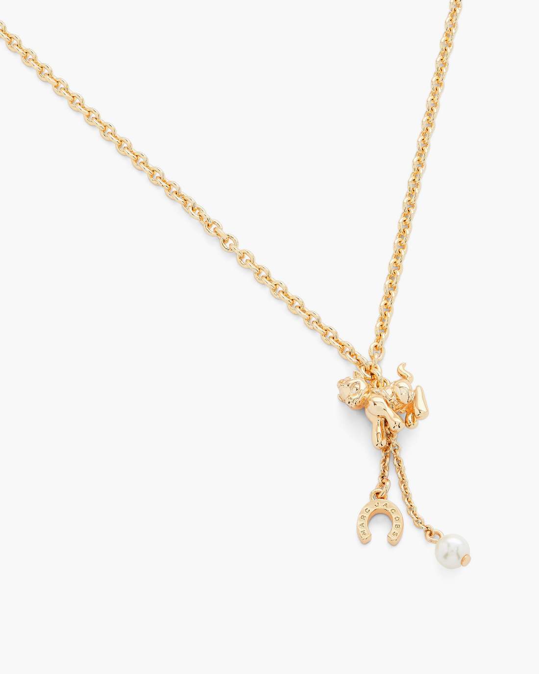 Marc Jacobs The Year Of The Horse Necklace Gold