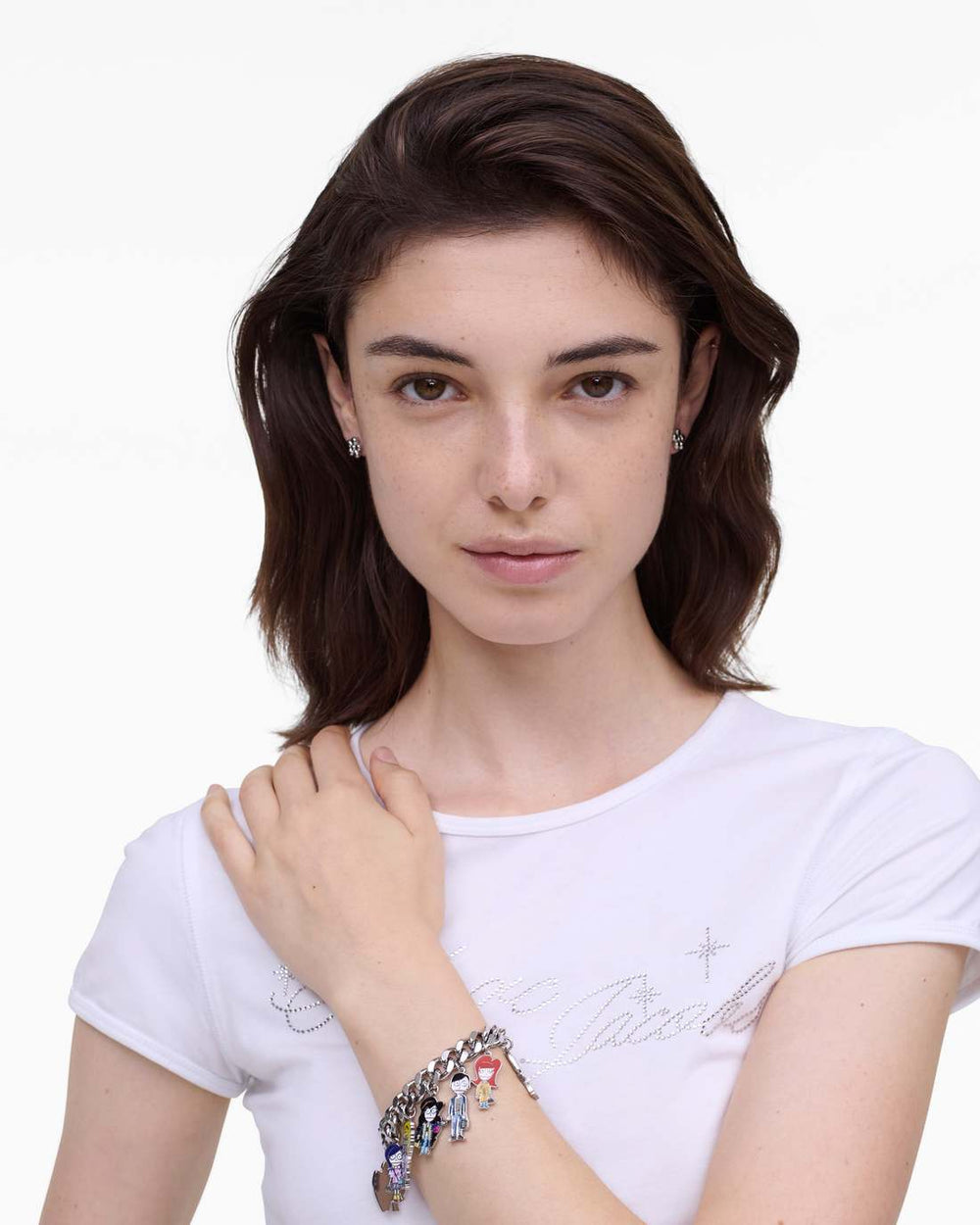 Marc Jacobs The Cities Charm Bracelet Silver/Multi