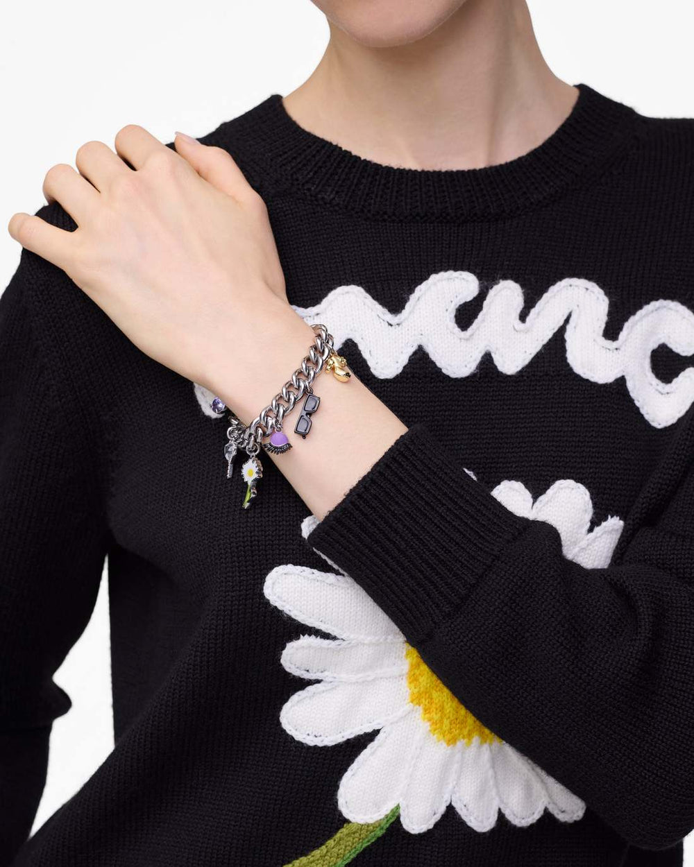 Marc Jacobs The Dollhouse Charm Bracelet Silver/Multi