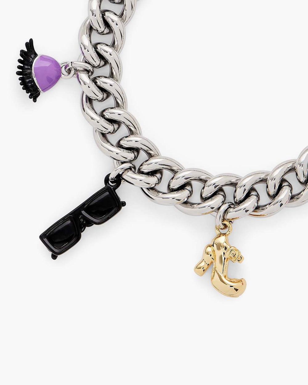 Marc Jacobs The Dollhouse Charm Bracelet Silver/Multi