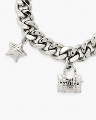 Marc Jacobs The Mini Icon Charm Bracelet Light Antique Silver