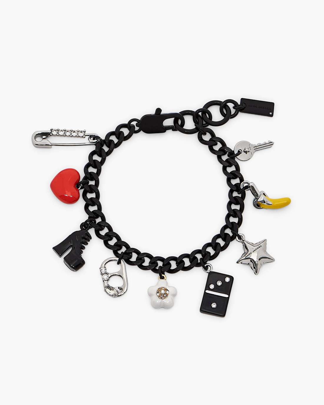 Marc Jacobs The Collector Charm Bracelet Black Multi