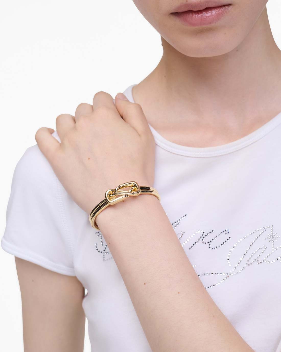 Marc Jacobs The Dual Cuff Bracelet Gold