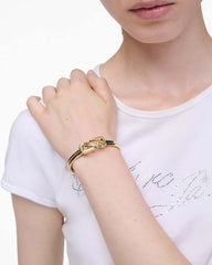 Marc Jacobs The Dual Cuff Bracelet Gold