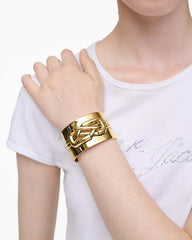 Marc Jacobs The Dual Statement Cuff Bracelet Gold