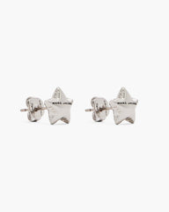 Marc Jacobs The Star Balloon Stud Earrings Light Antique Silver