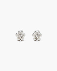 Marc Jacobs The Daisy Earrings Silver/Crystal
