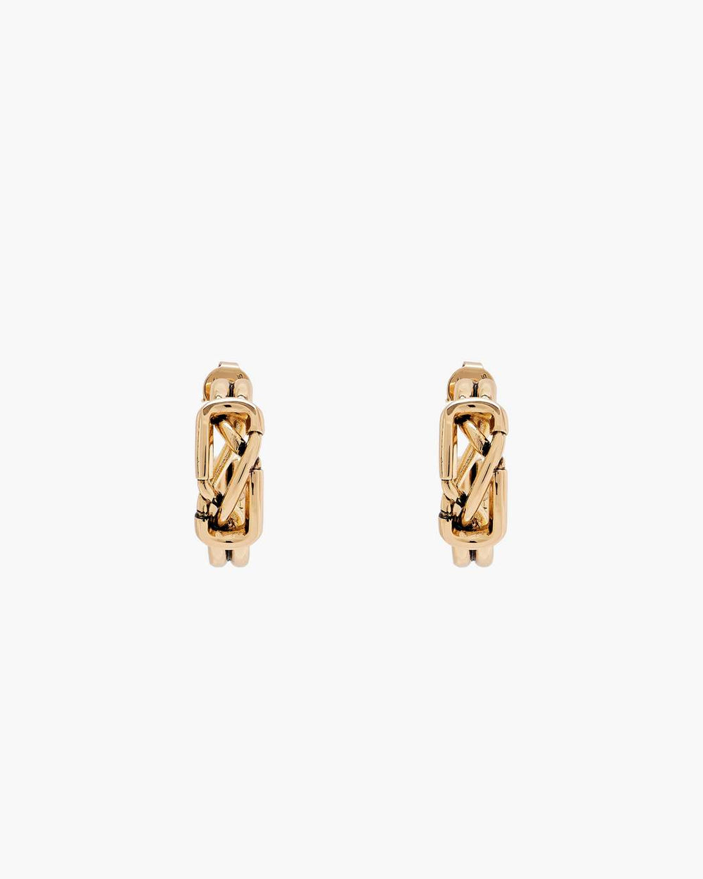 Marc Jacobs The Dual Hoop Earrings Gold