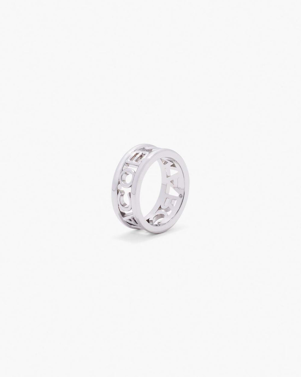Marc Jacobs The Monogram Ring Silver