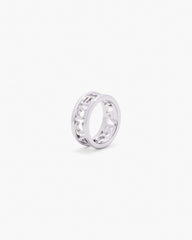 Marc Jacobs The Monogram Ring Silver