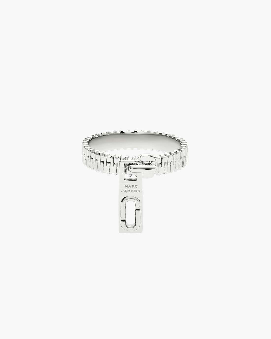 Marc Jacobs J Marc Zipper Ring Silver