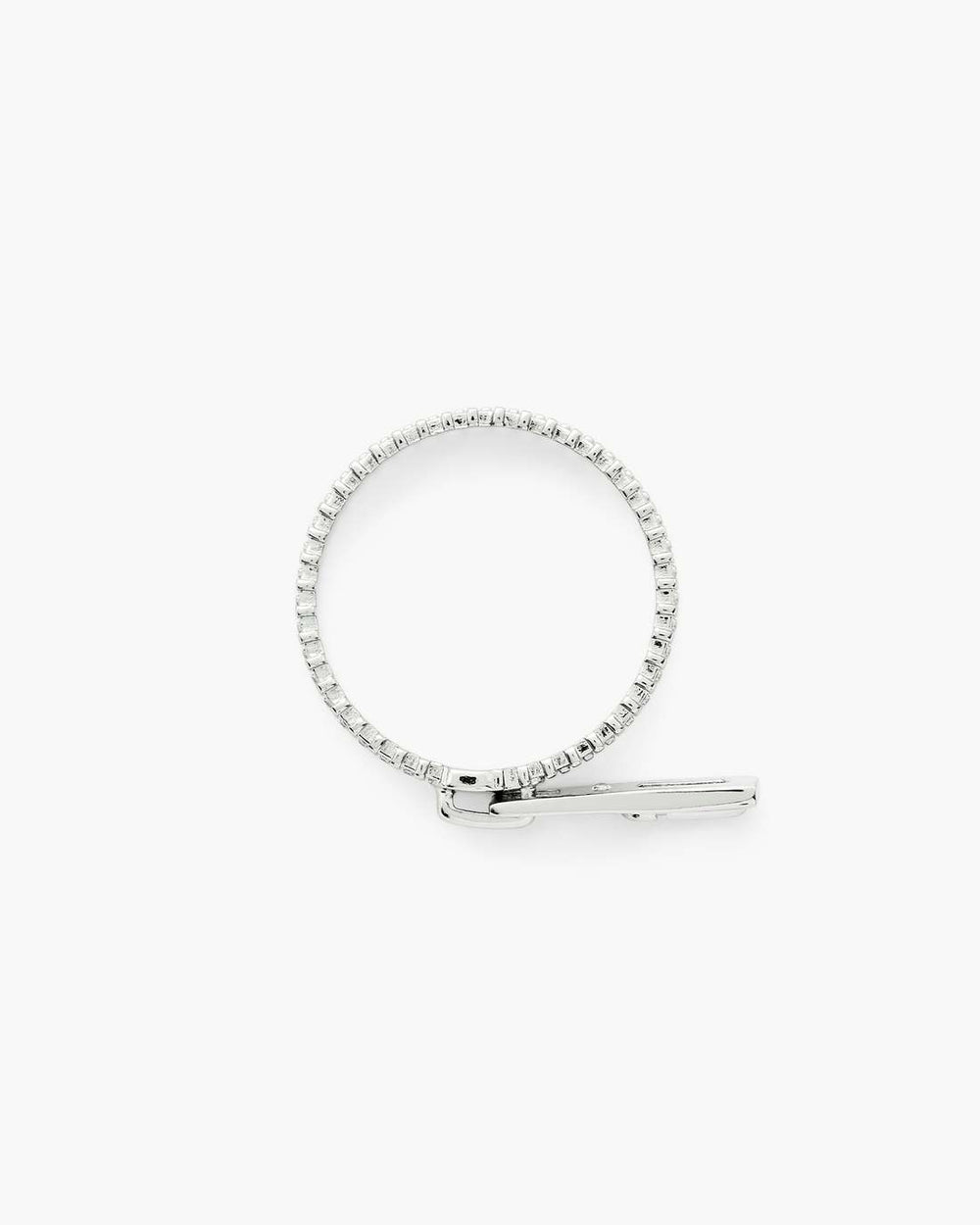 Marc Jacobs J Marc Zipper Ring Silver