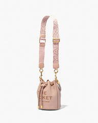 Marc Jacobs The Outline Logo Webbing Strap Rose Multi