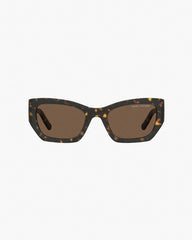 Marc Jacobs The J Marc Square Cat Eye Sunglasses Havana
