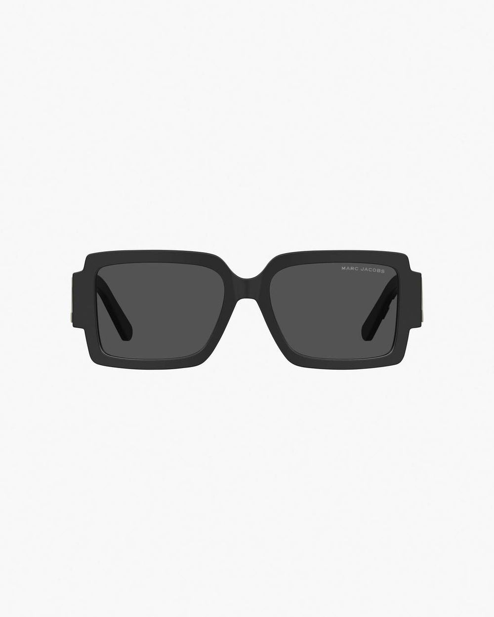 Marc Jacobs The Bold Logo Square Sunglasses Black/White