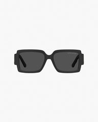 Marc Jacobs The Bold Logo Square Sunglasses Black/White