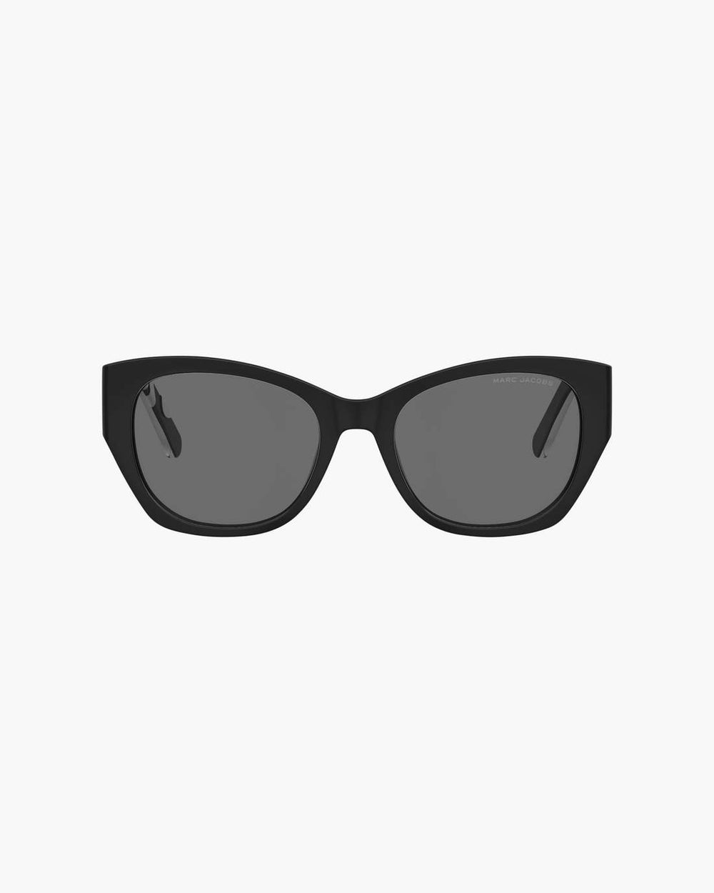 Marc Jacobs The Bold Logo Square Cat Eye Sunglasses Black/White