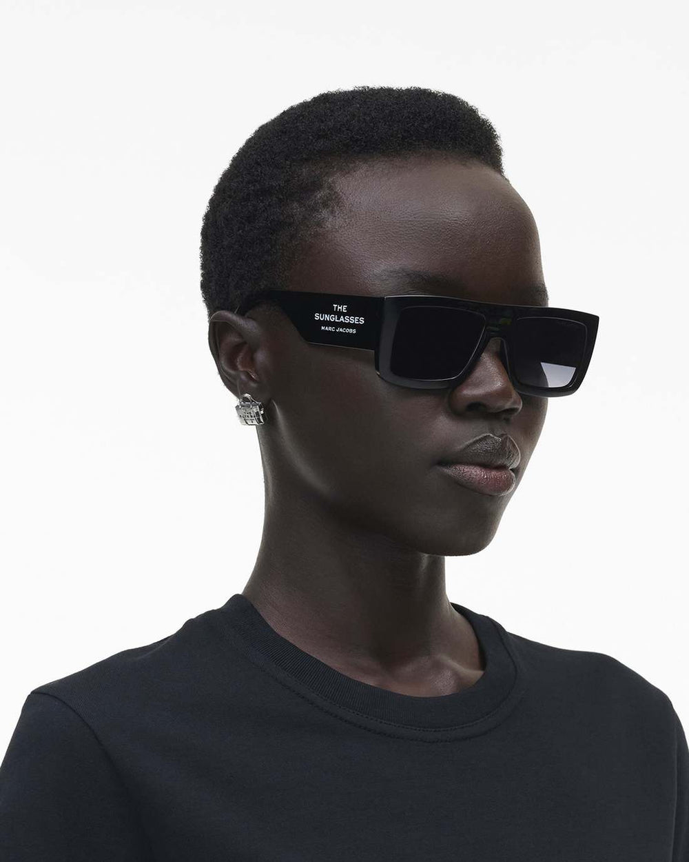 Marc Jacobs The Square Sunglasses Black