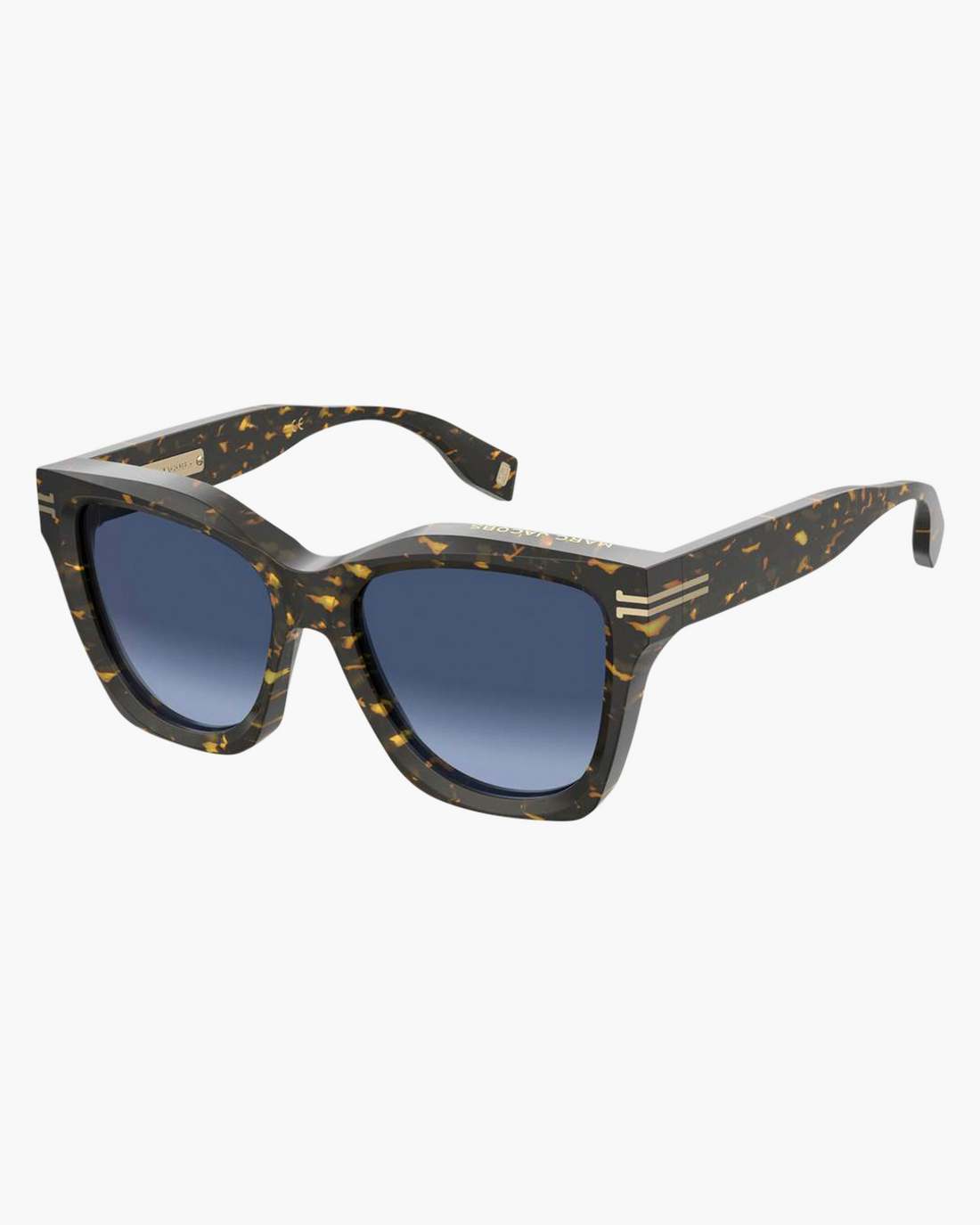 Marc Jacobs Icon Edge Oversized Square Sunglasses Havana