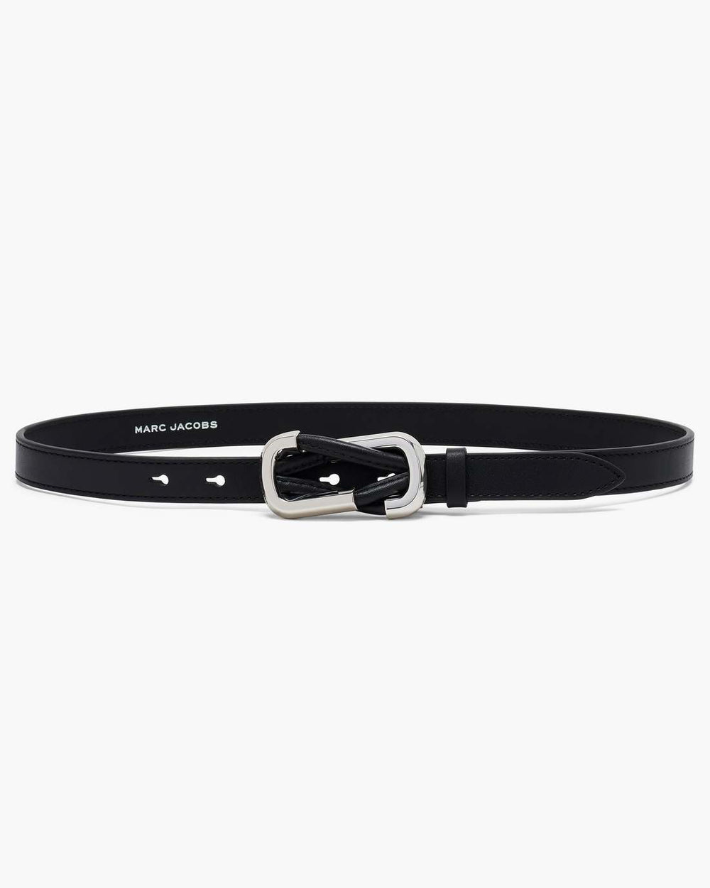 Marc Jacobs The Dual Belt Black/Silver