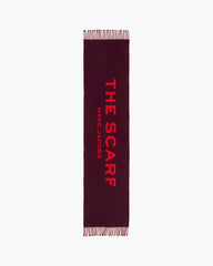 Marc Jacobs The Scarf Dark Plum