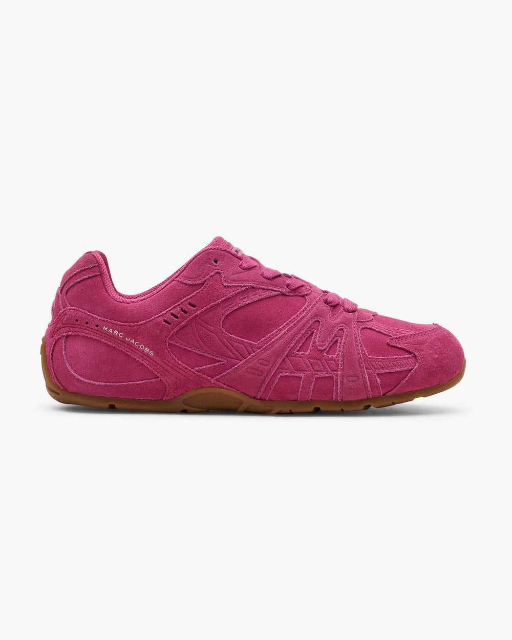 Marc Jacobs The Suede 72 Spring Sneaker Raspberry Pink
