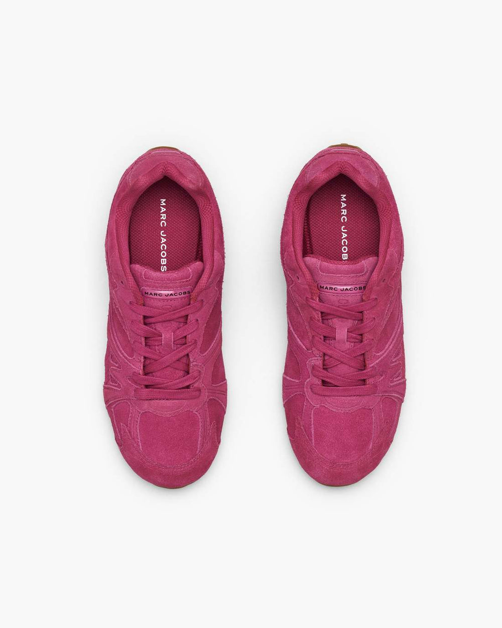 Marc Jacobs The Suede 72 Spring Sneaker Raspberry Pink