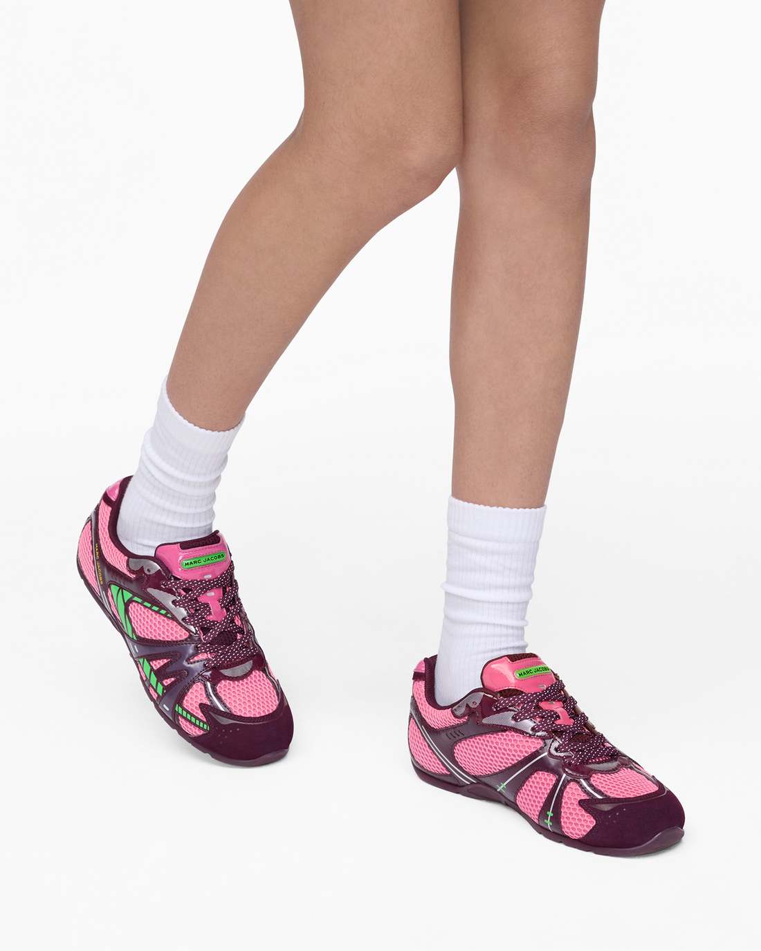 Marc Jacobs The 72 Spring Sneaker Raspberry Pink Multi