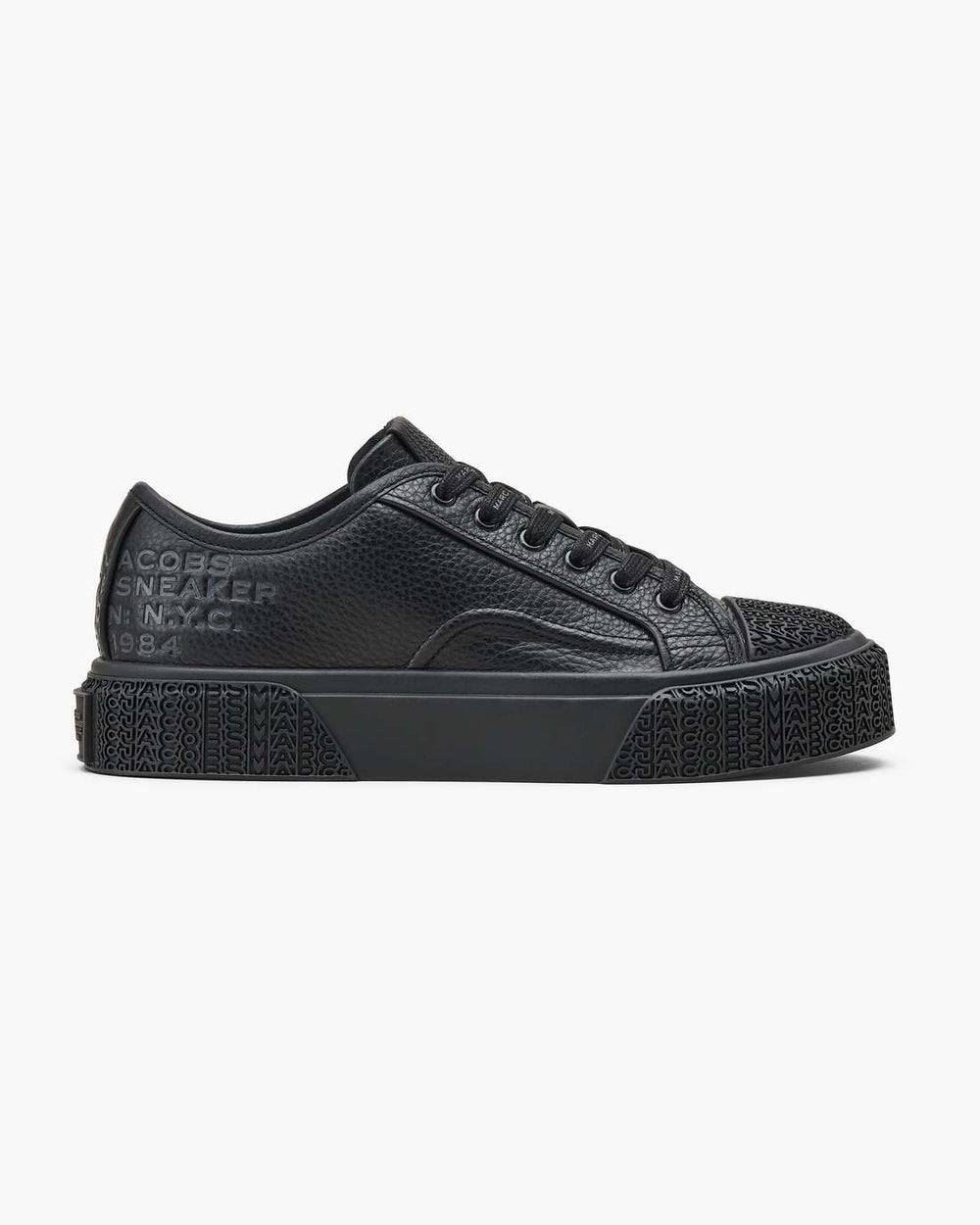 Marc Jacobs The Leather Sneaker Black