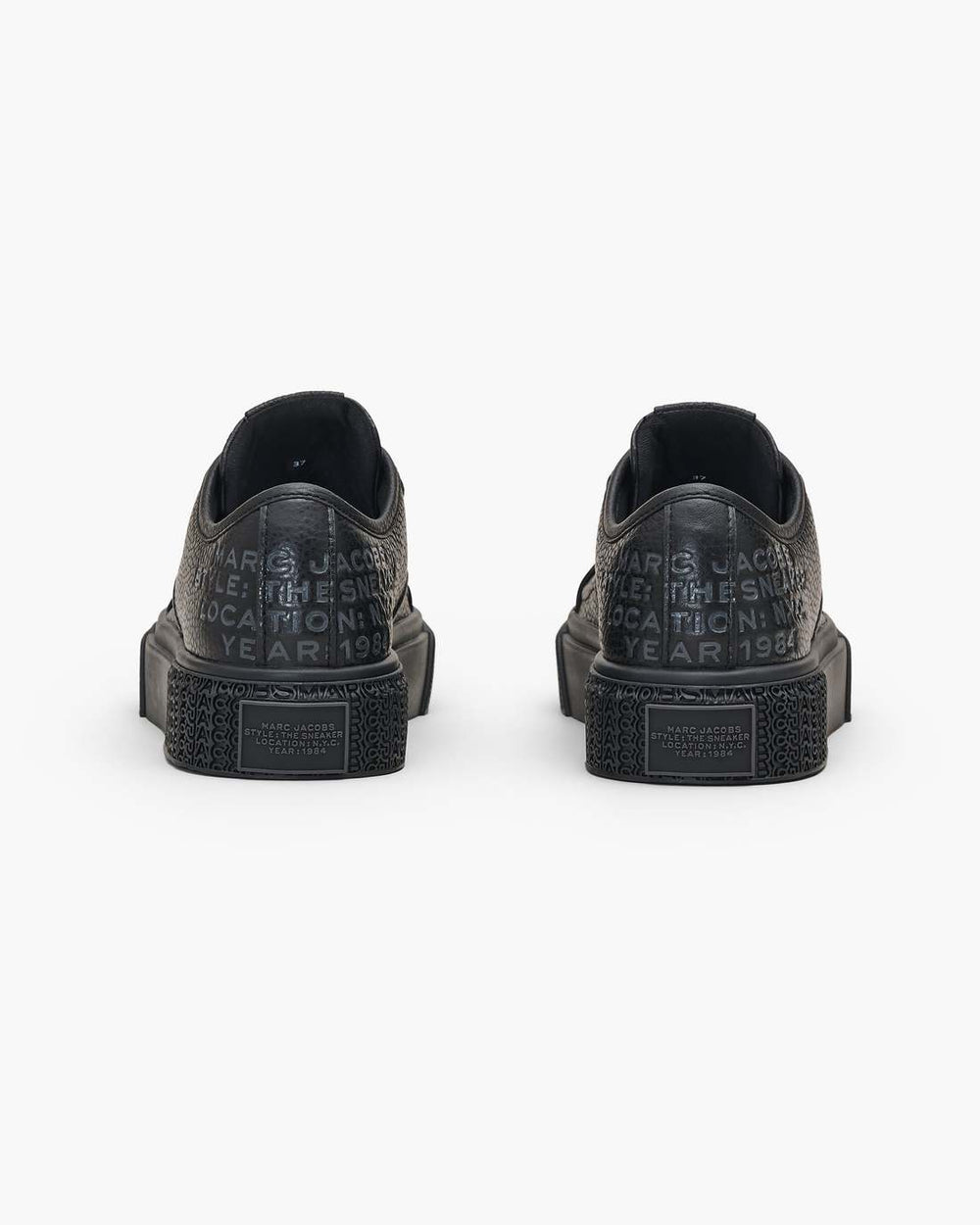 Marc Jacobs The Leather Sneaker Black